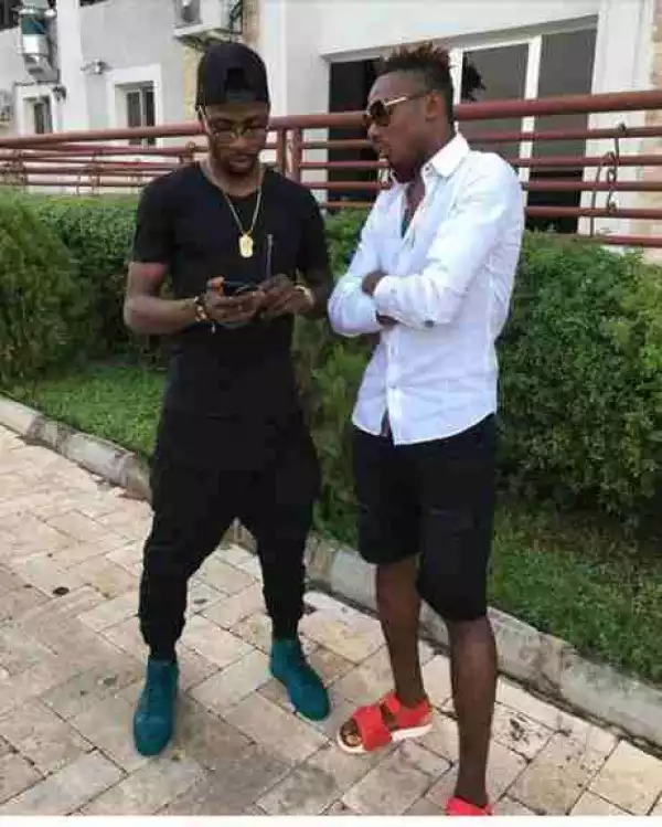 Manchester City Player, Iheanacho & Arsenal Star, Nwakali Hang Out Together
